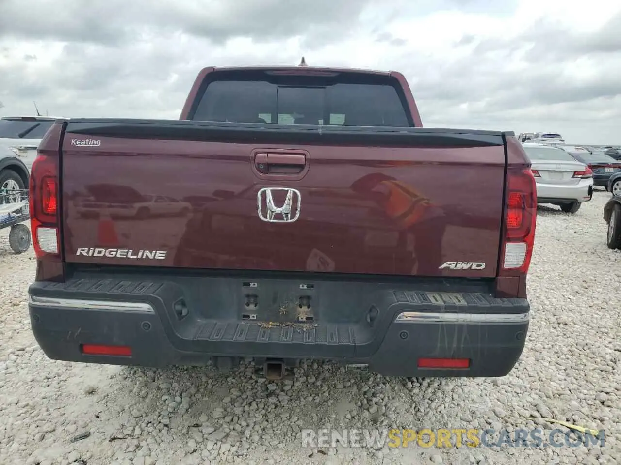 6 Photograph of a damaged car 5FPYK3F70KB002068 HONDA RIDGELINE 2019