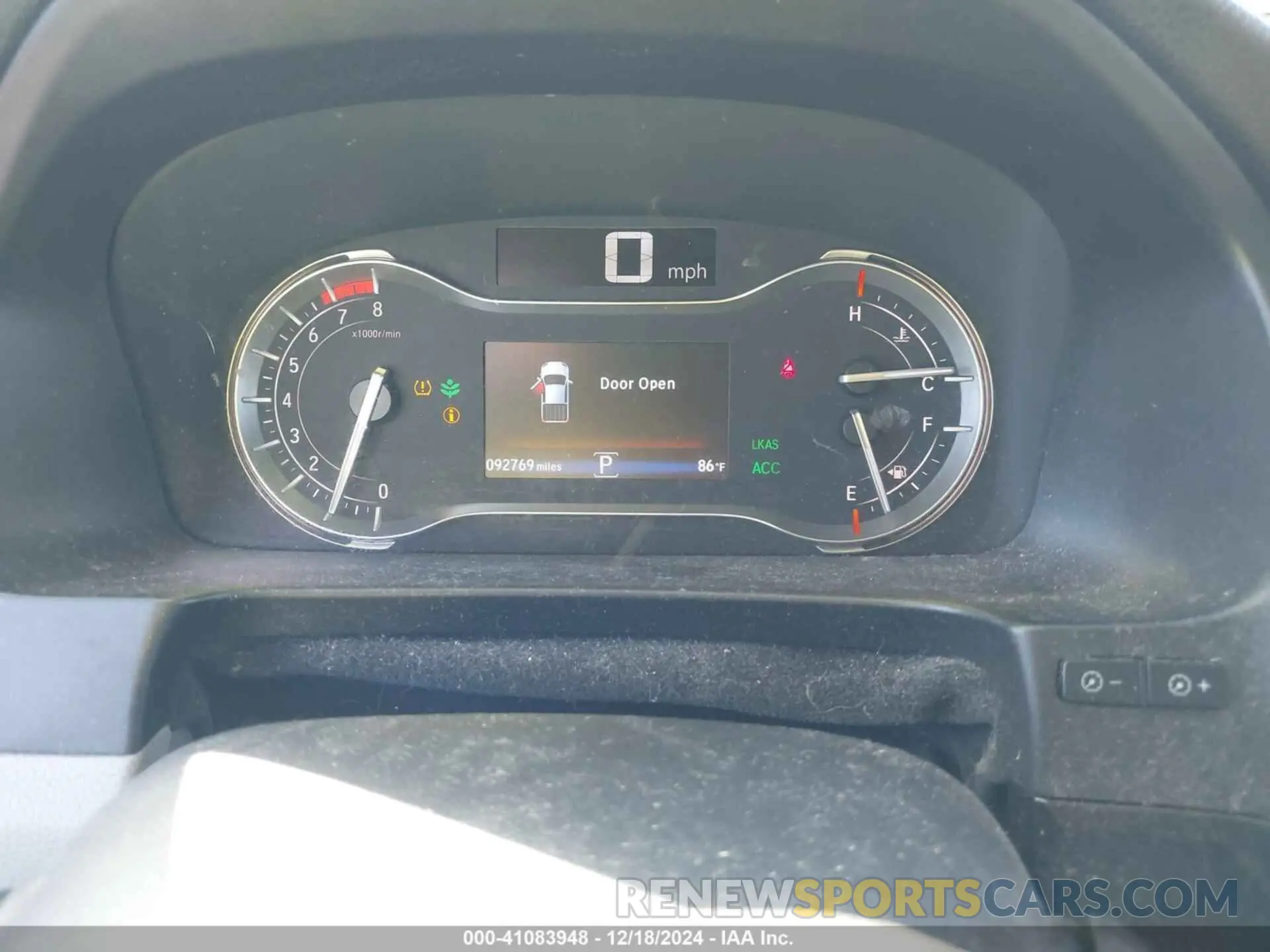 7 Photograph of a damaged car 5FPYK3F70KB003639 HONDA RIDGELINE 2019