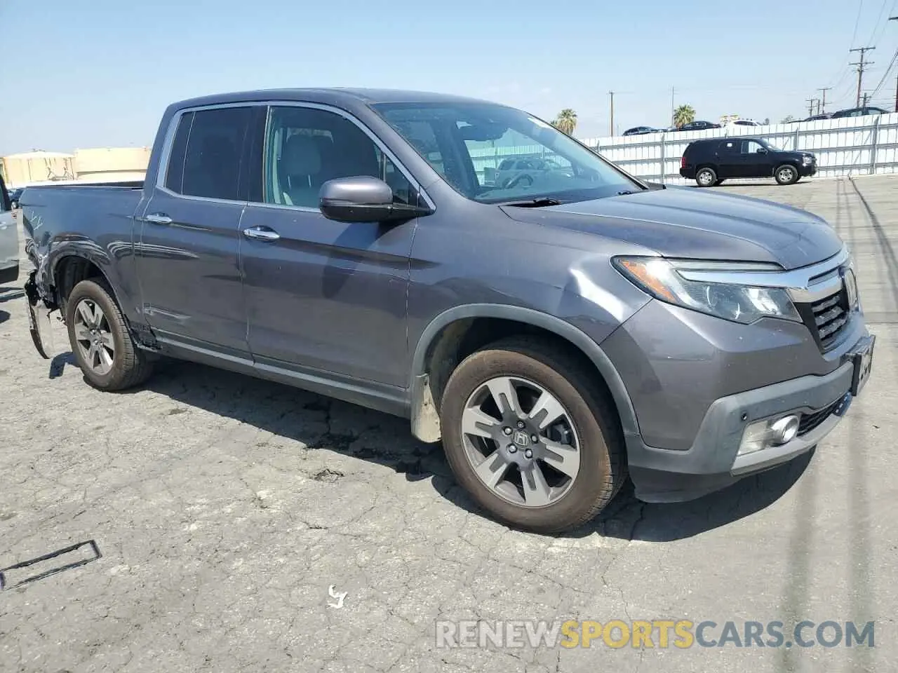 4 Photograph of a damaged car 5FPYK3F73KB016675 HONDA RIDGELINE 2019