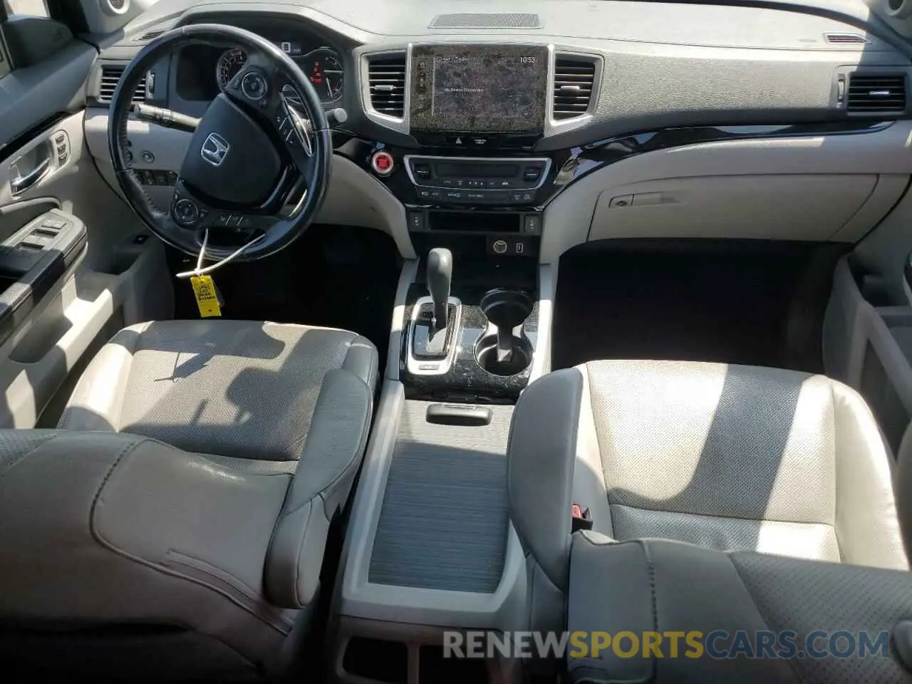 8 Photograph of a damaged car 5FPYK3F73KB016675 HONDA RIDGELINE 2019