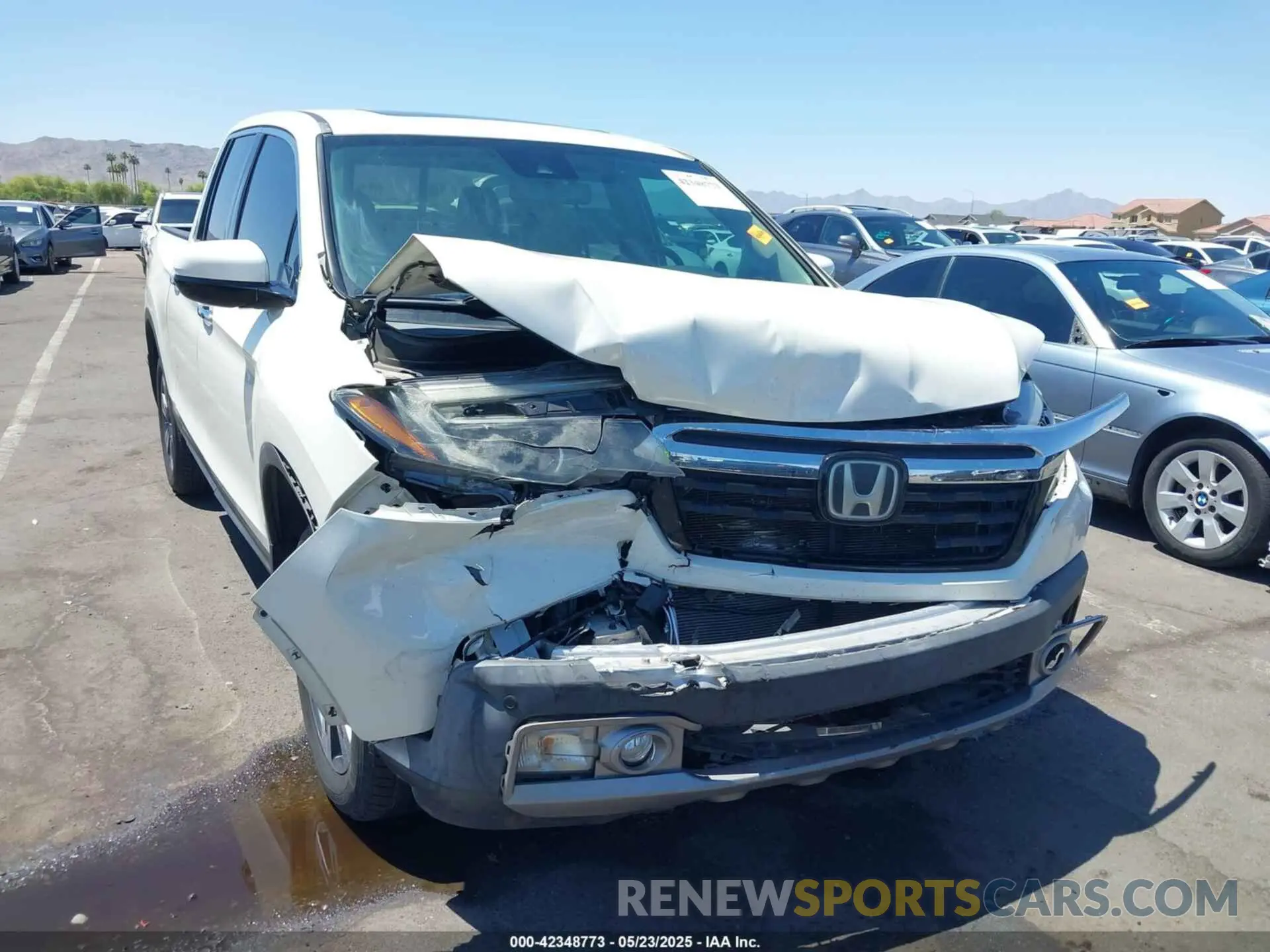 6 Photograph of a damaged car 5FPYK3F74KB009279 HONDA RIDGELINE 2019