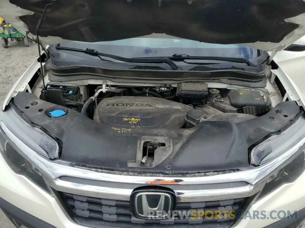 11 Photograph of a damaged car 5FPYK3F74KB039057 HONDA RIDGELINE 2019