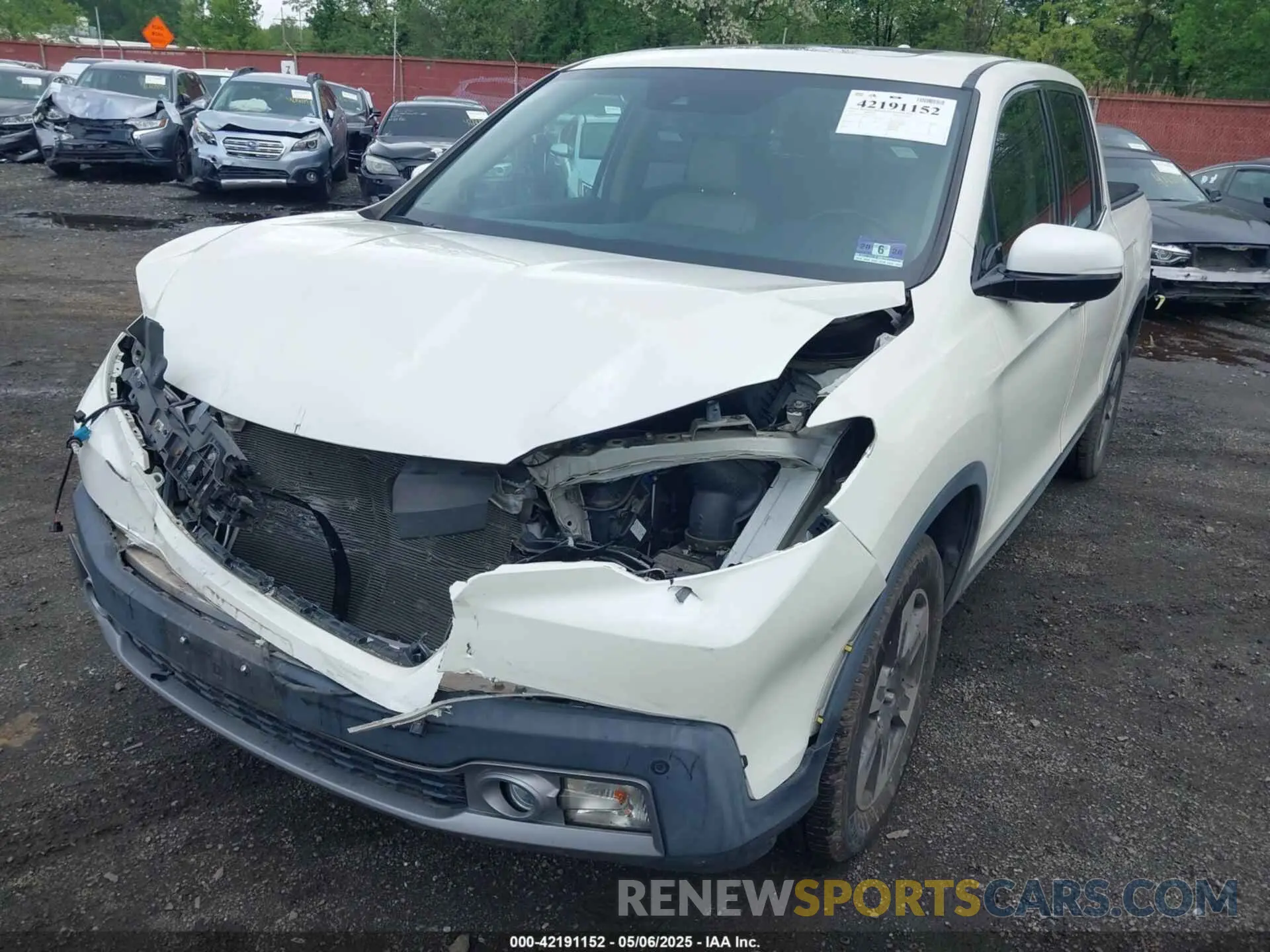6 Photograph of a damaged car 5FPYK3F75KB020713 HONDA RIDGELINE 2019