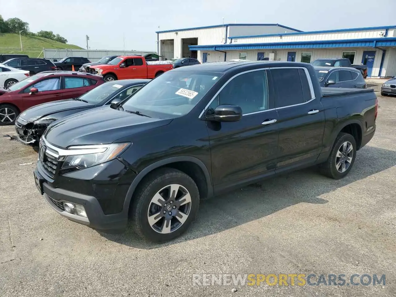 1 Photograph of a damaged car 5FPYK3F75KB030271 HONDA RIDGELINE 2019