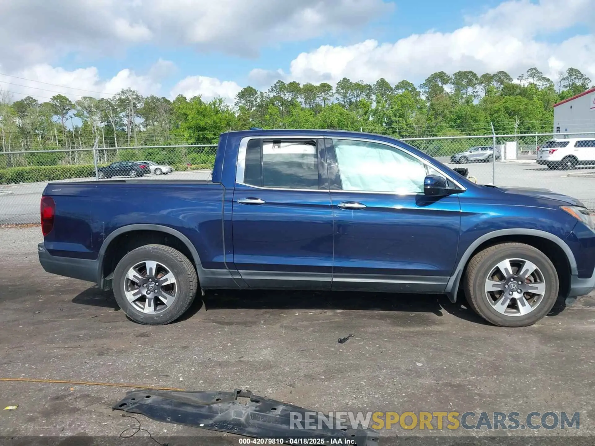 13 Photograph of a damaged car 5FPYK3F76KB010613 HONDA RIDGELINE 2019
