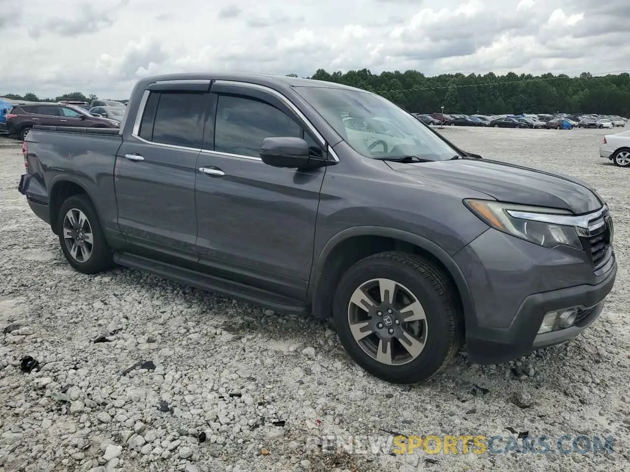 4 Photograph of a damaged car 5FPYK3F77KB005131 HONDA RIDGELINE 2019