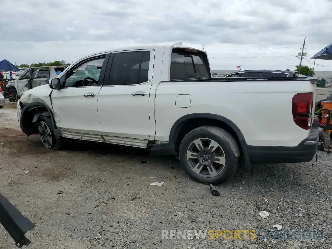 2 Photograph of a damaged car 5FPYK3F78KB004490 HONDA RIDGELINE 2019