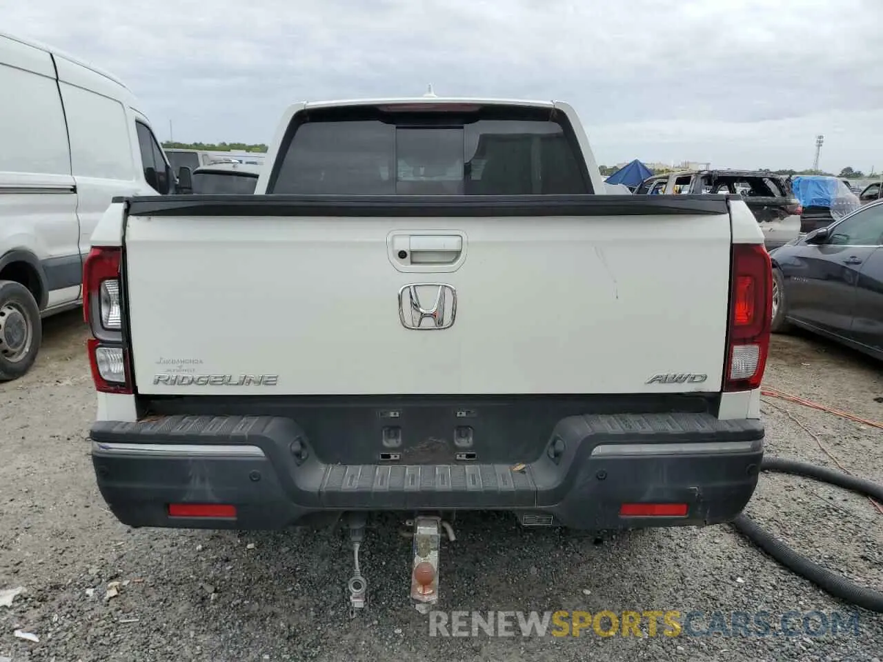 6 Photograph of a damaged car 5FPYK3F78KB004490 HONDA RIDGELINE 2019