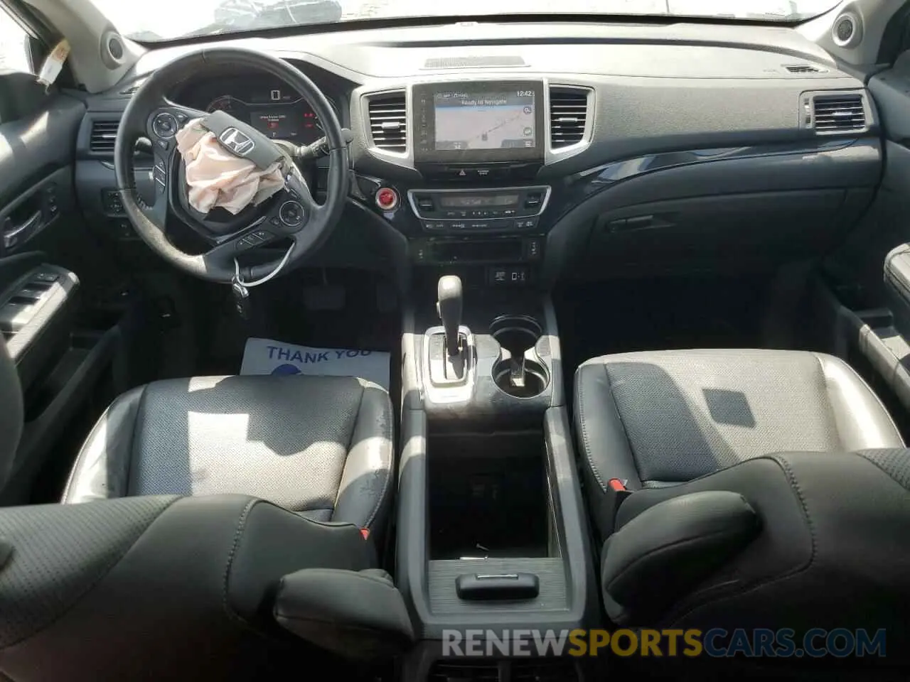 8 Photograph of a damaged car 5FPYK3F78KB004490 HONDA RIDGELINE 2019