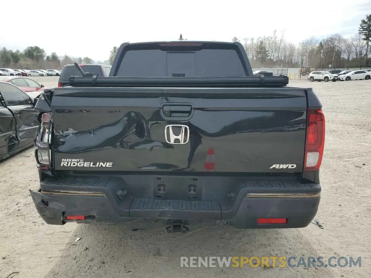 6 Photograph of a damaged car 5FPYK3F83KB009959 HONDA RIDGELINE 2019