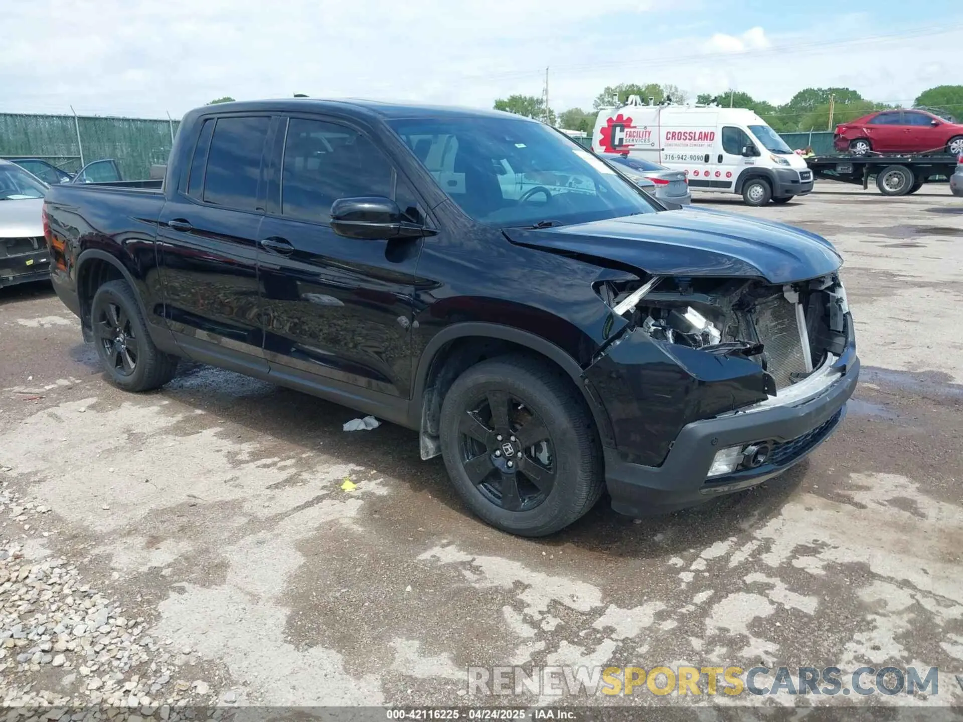 1 Photograph of a damaged car 5FPYK3F89KB001977 HONDA RIDGELINE 2019