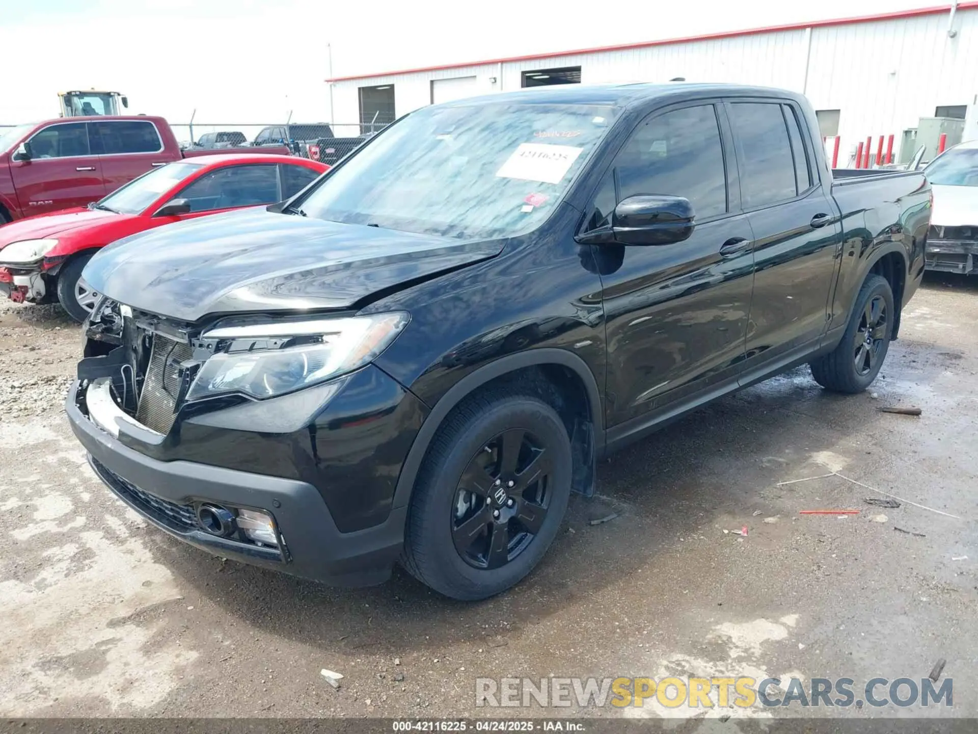 2 Photograph of a damaged car 5FPYK3F89KB001977 HONDA RIDGELINE 2019