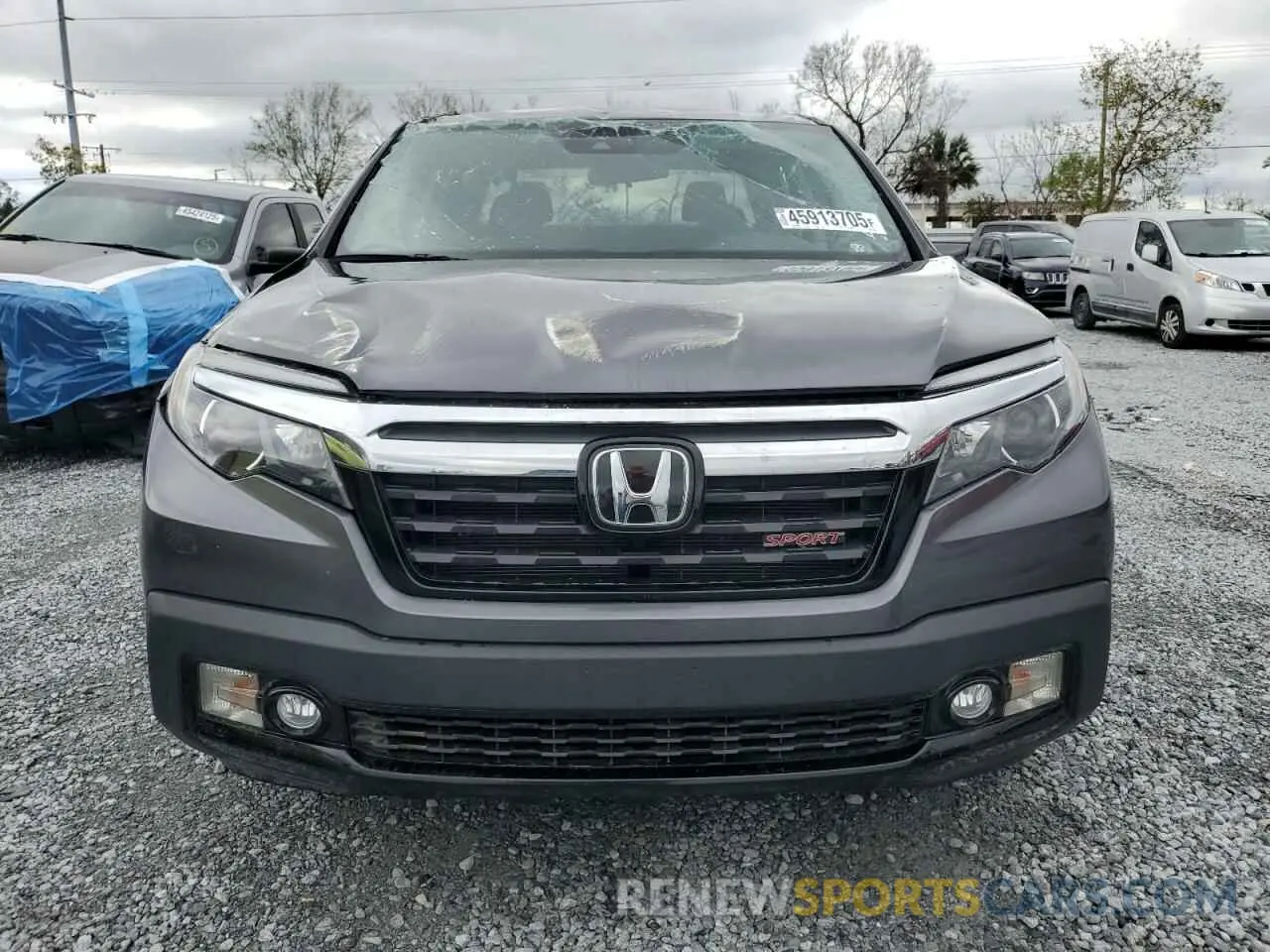 5 Photograph of a damaged car 5FPYK2F11LB000823 HONDA RIDGELINE 2020