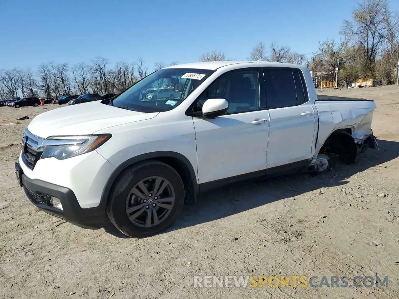 1 Photograph of a damaged car 5FPYK3F12LB022710 HONDA RIDGELINE 2020