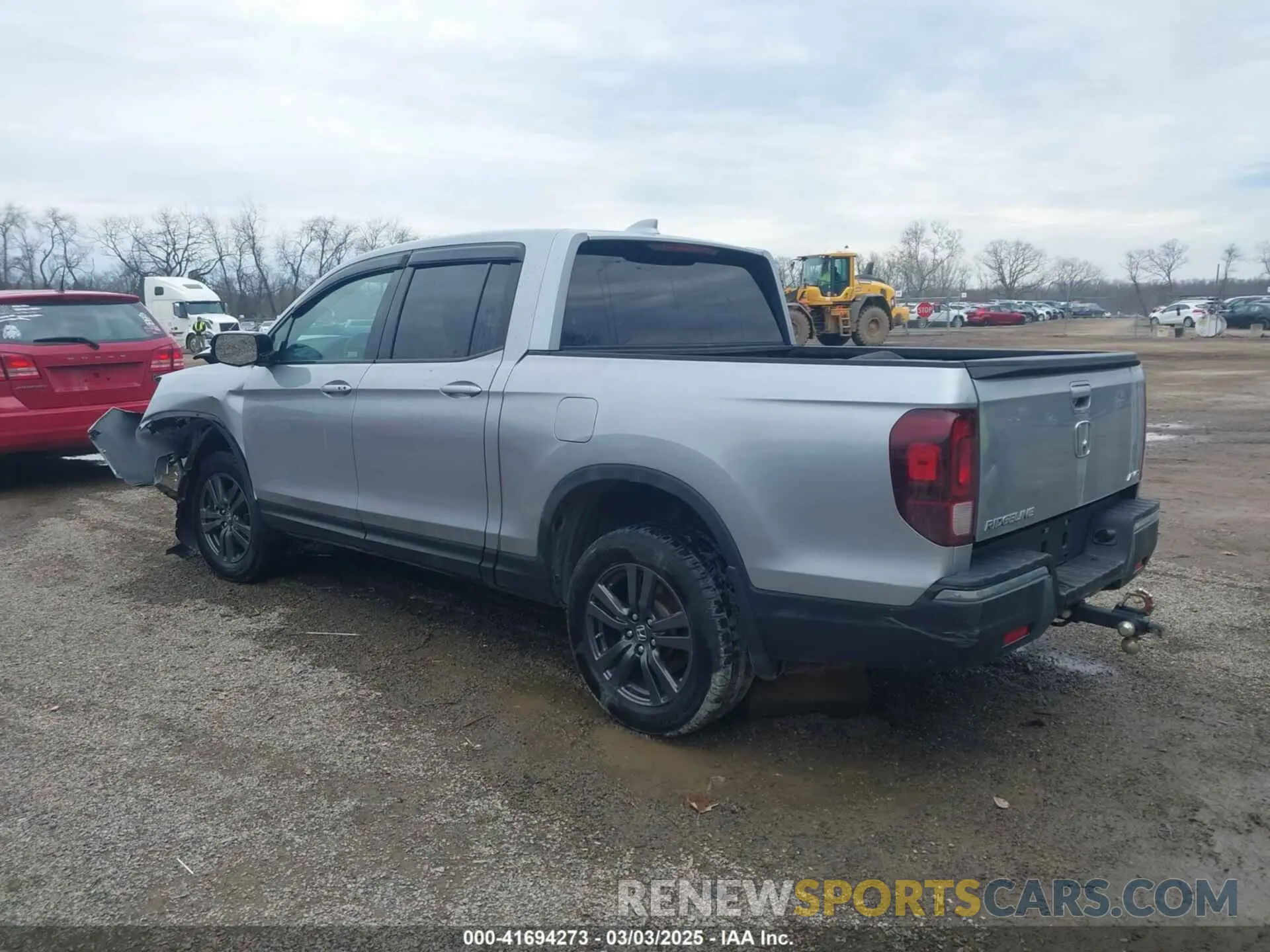 3 Photograph of a damaged car 5FPYK3F13LB023123 HONDA RIDGELINE 2020