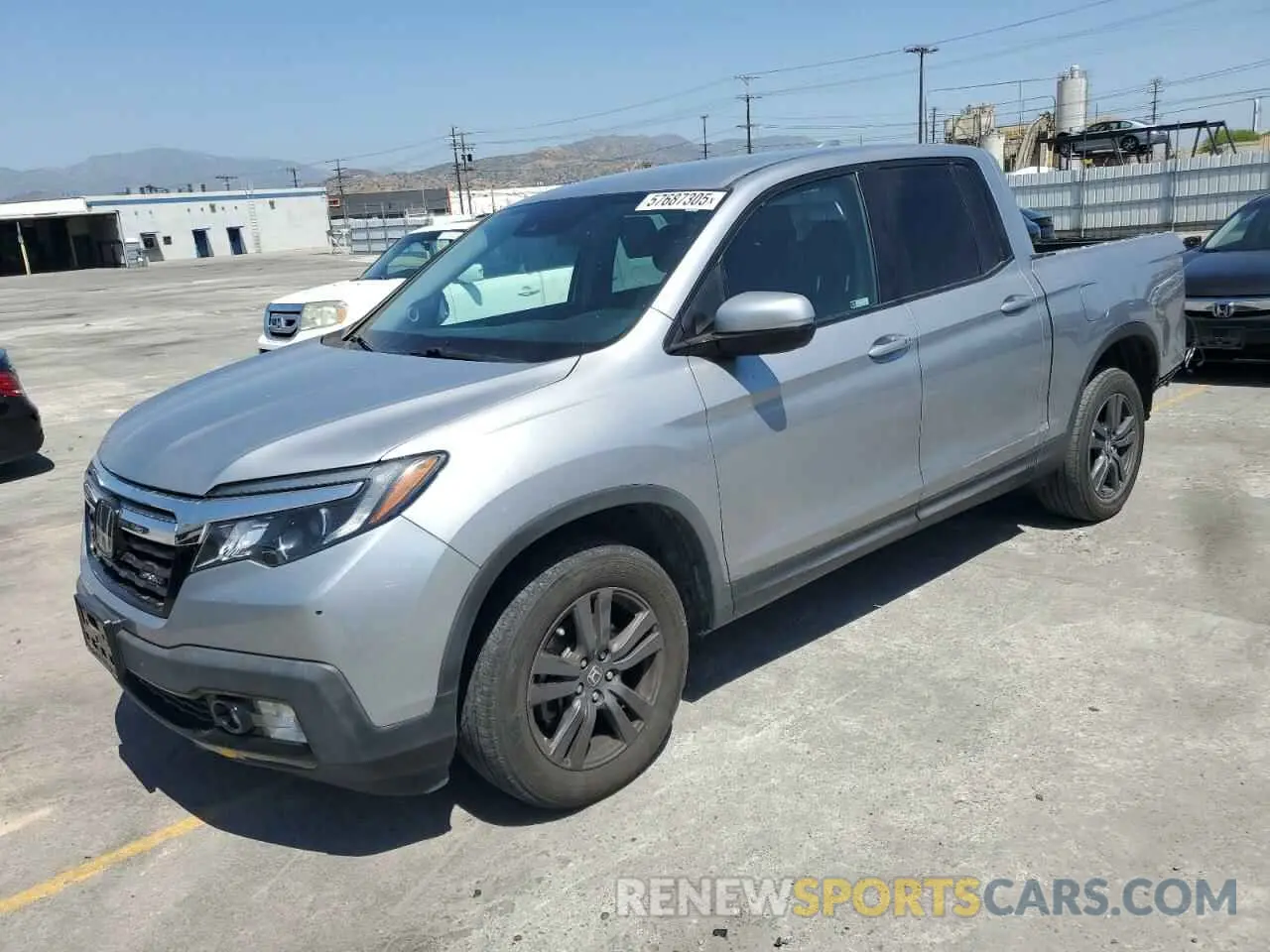 1 Photograph of a damaged car 5FPYK3F14LB023812 HONDA RIDGELINE 2020