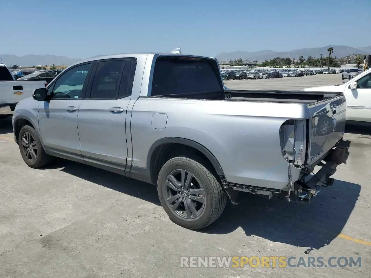 2 Photograph of a damaged car 5FPYK3F14LB023812 HONDA RIDGELINE 2020