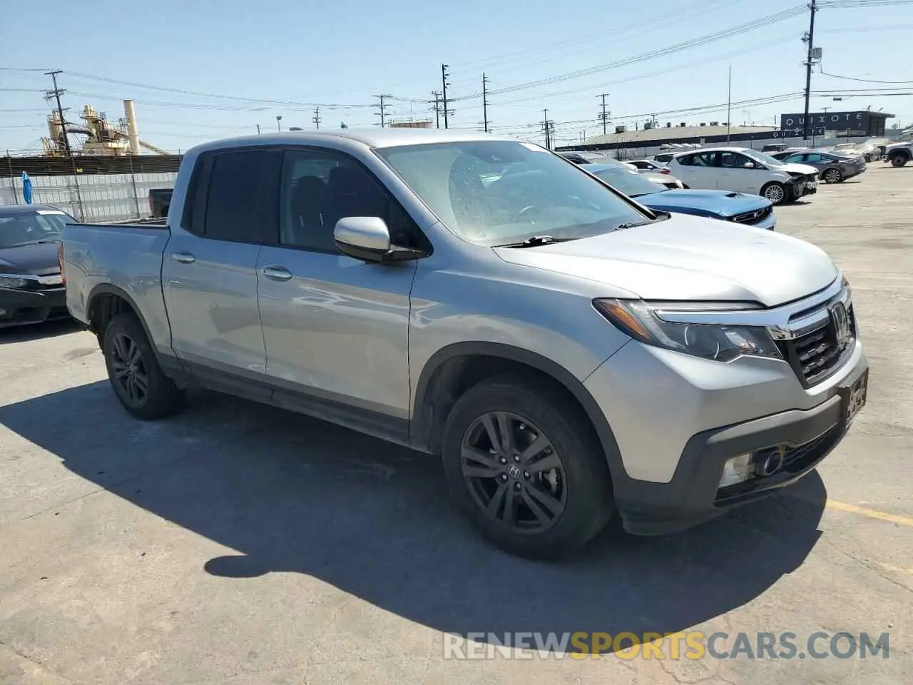 4 Photograph of a damaged car 5FPYK3F14LB023812 HONDA RIDGELINE 2020