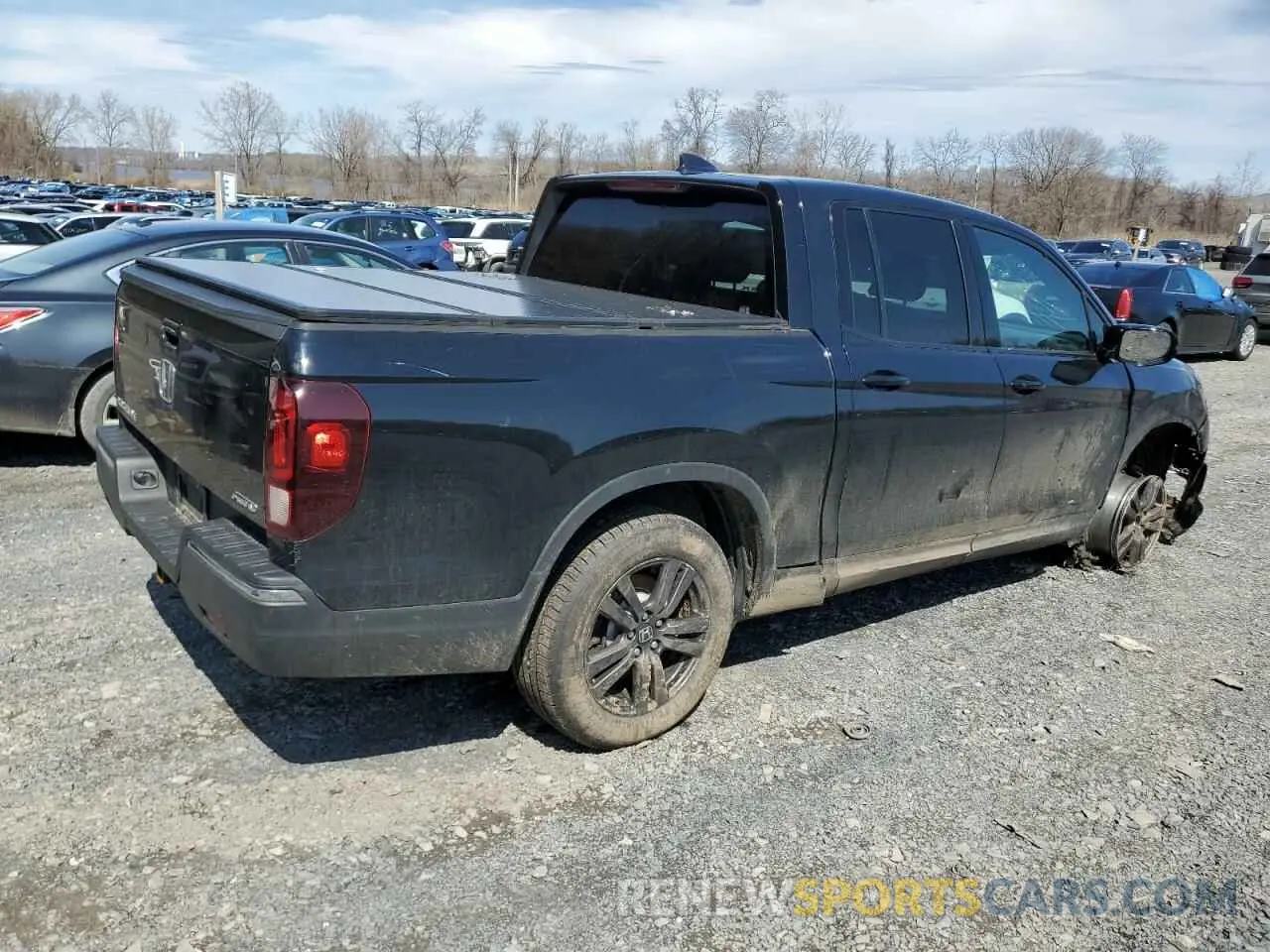3 Photograph of a damaged car 5FPYK3F16LB019969 HONDA RIDGELINE 2020