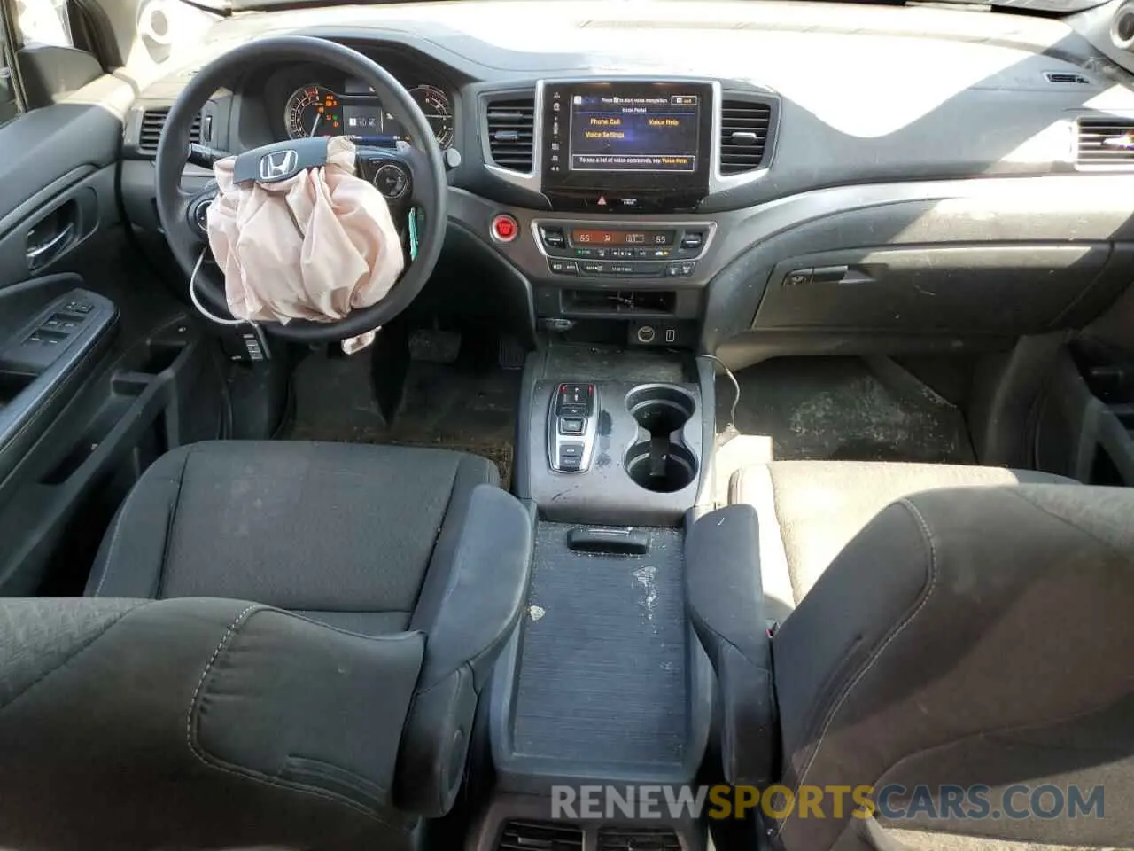8 Photograph of a damaged car 5FPYK3F16LB019969 HONDA RIDGELINE 2020