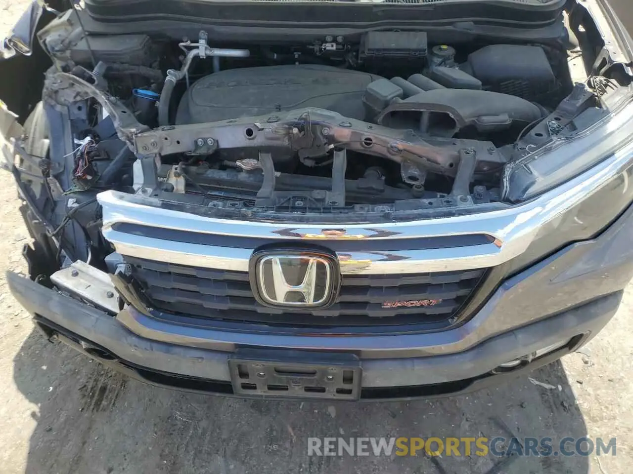 13 Photograph of a damaged car 5FPYK3F19LB022459 HONDA RIDGELINE 2020