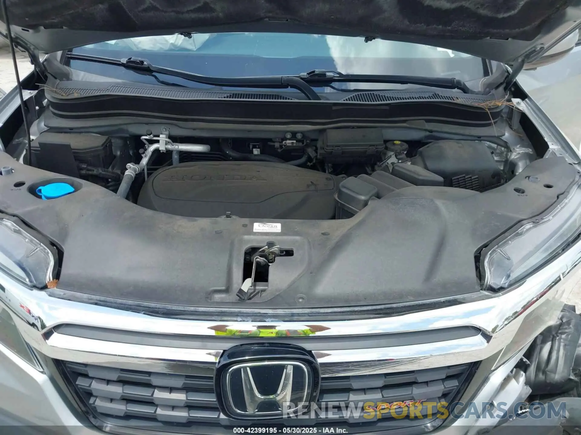 10 Photograph of a damaged car 5FPYK3F19LB024180 HONDA RIDGELINE 2020