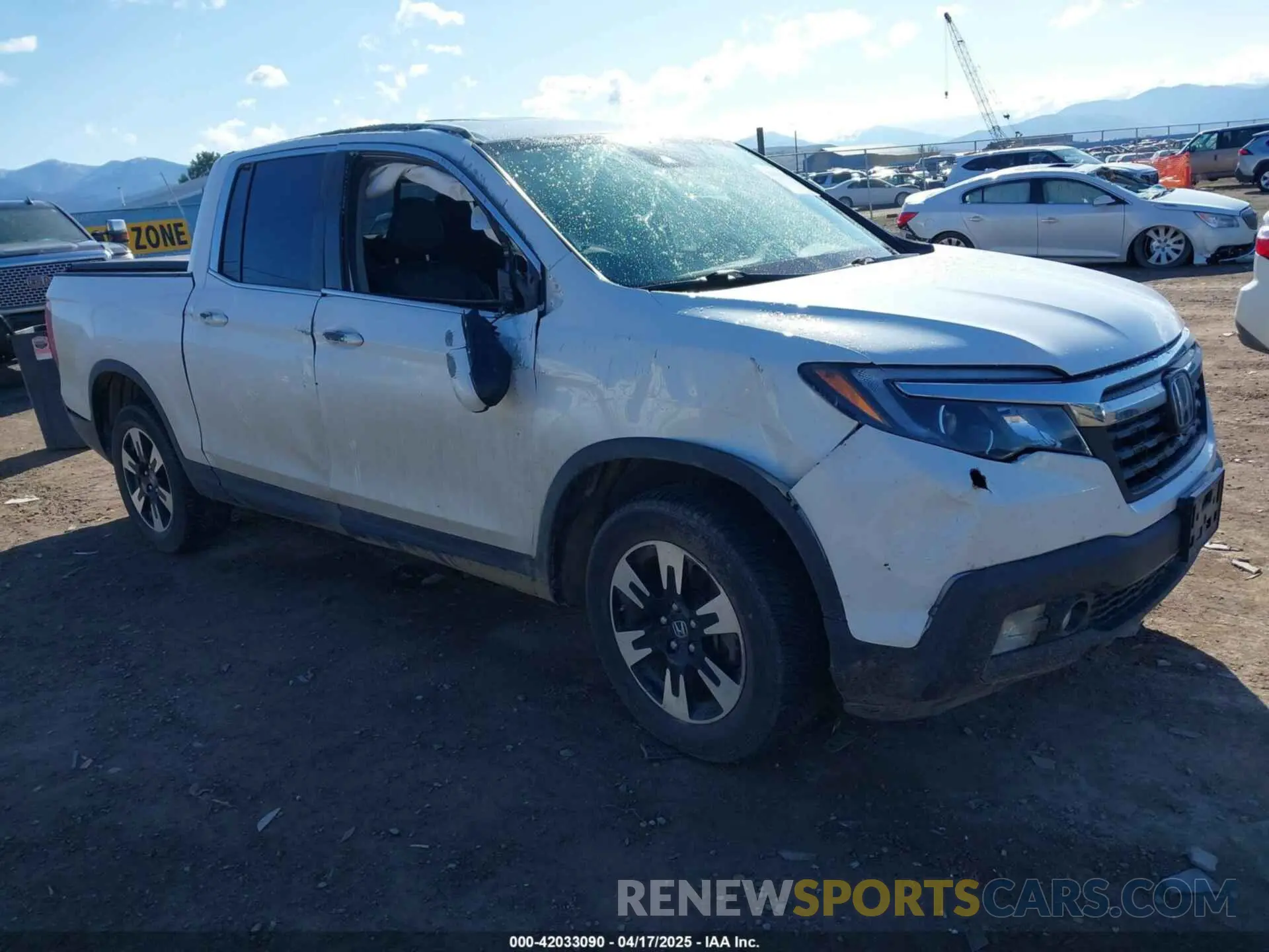 1 Photograph of a damaged car 5FPYK3F50LB028430 HONDA RIDGELINE 2020