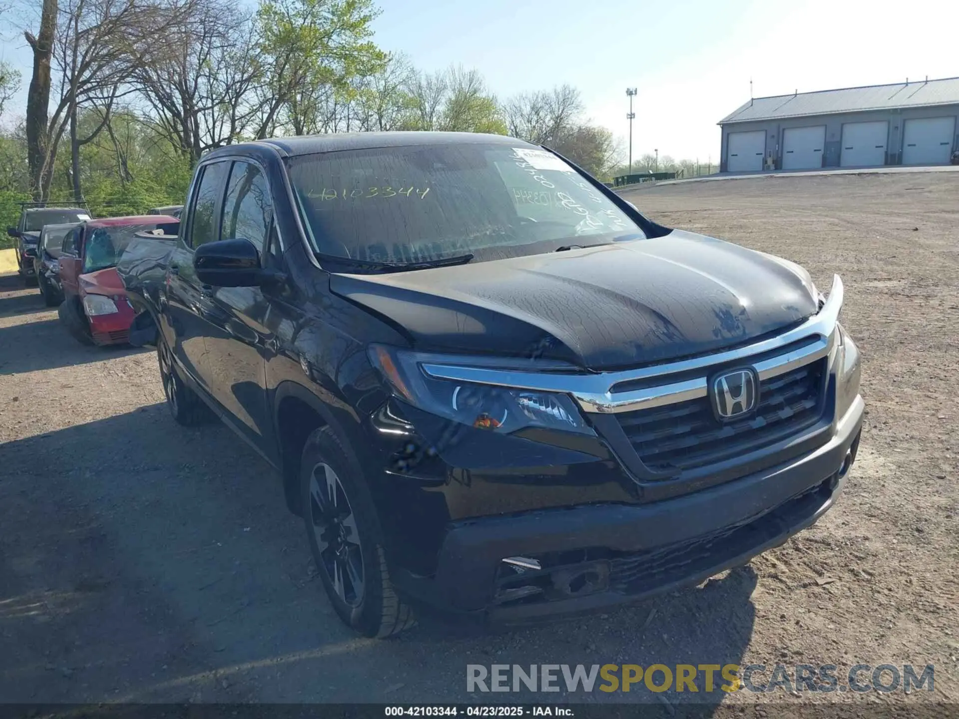 1 Photograph of a damaged car 5FPYK3F52LB024816 HONDA RIDGELINE 2020