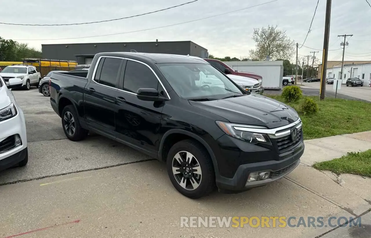 1 Photograph of a damaged car 5FPYK3F57LB019630 HONDA RIDGELINE 2020