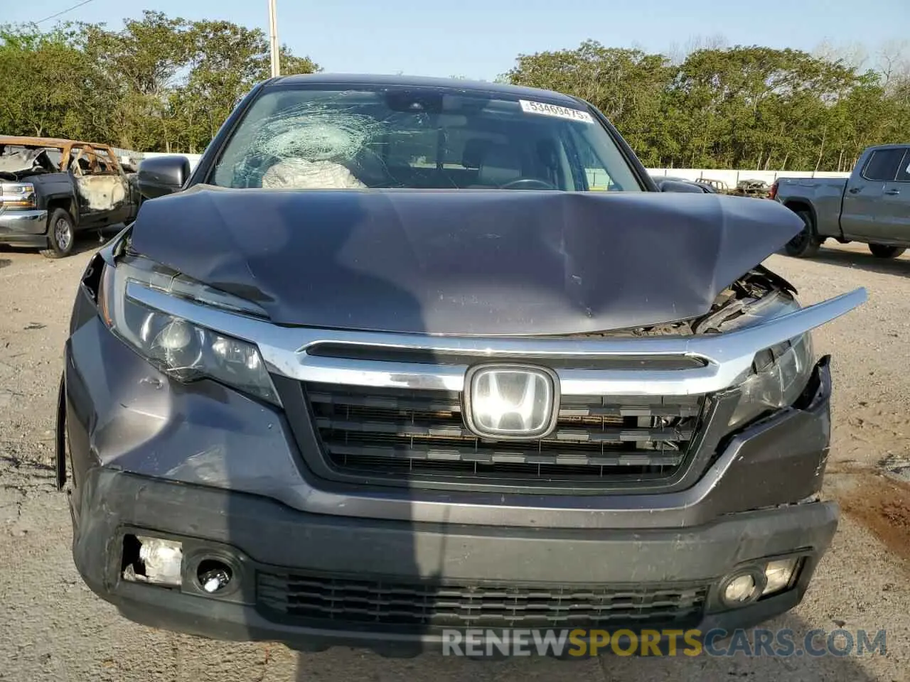 5 Photograph of a damaged car 5FPYK3F58LB009883 HONDA RIDGELINE 2020