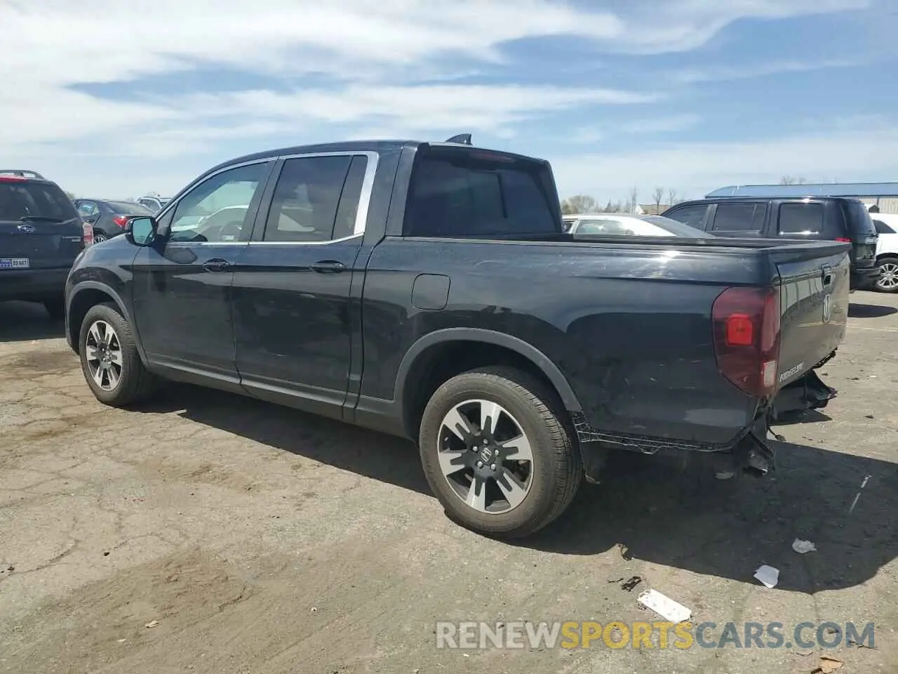 2 Photograph of a damaged car 5FPYK3F58LB023282 HONDA RIDGELINE 2020