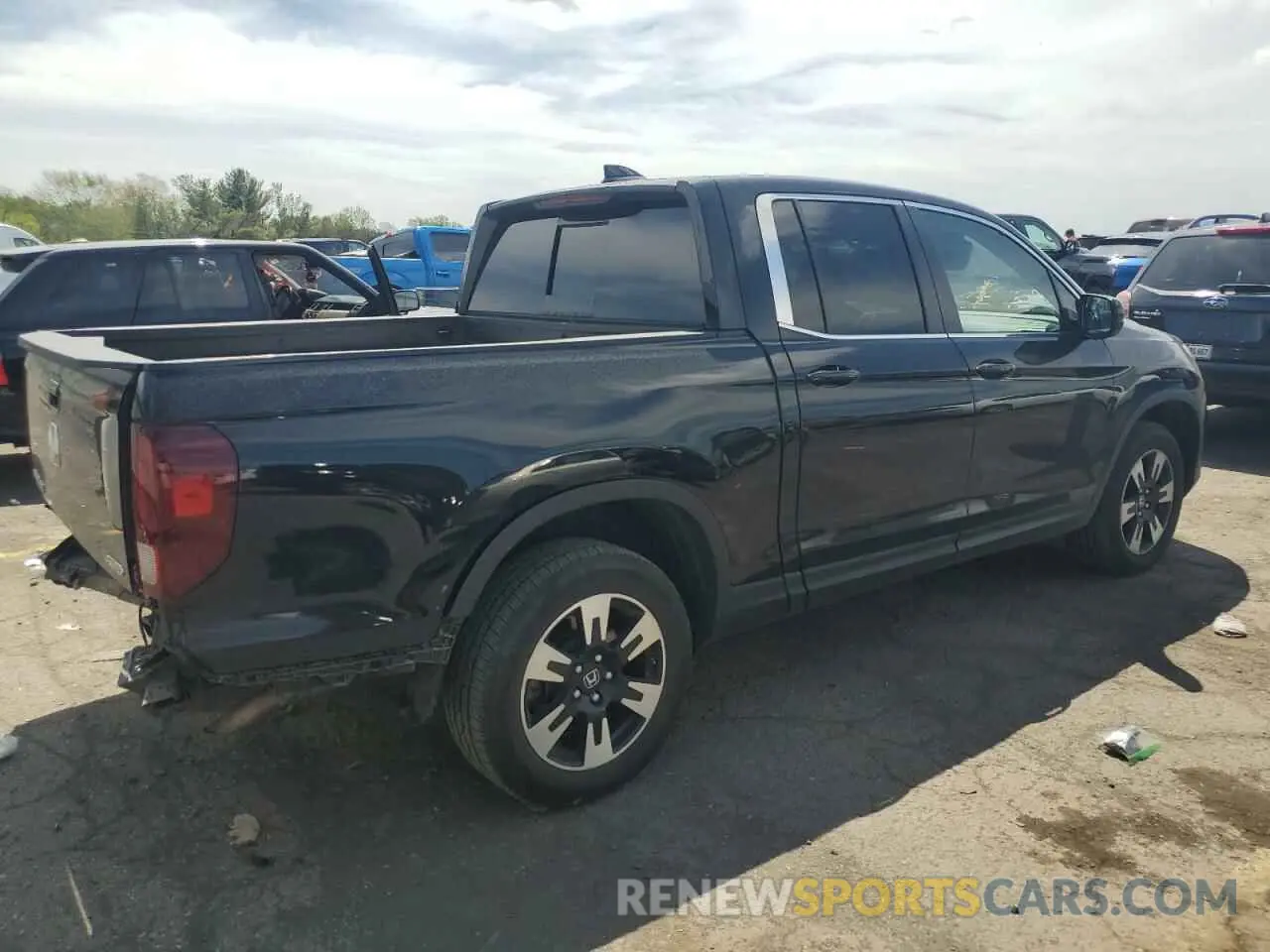3 Photograph of a damaged car 5FPYK3F58LB023282 HONDA RIDGELINE 2020