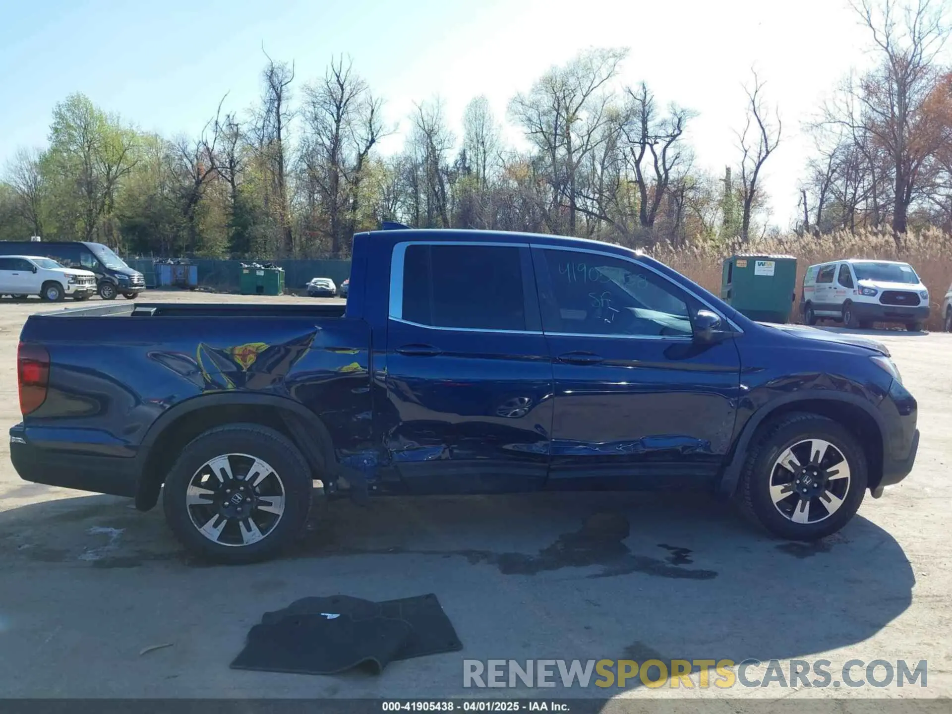 13 Photograph of a damaged car 5FPYK3F59LB029303 HONDA RIDGELINE 2020