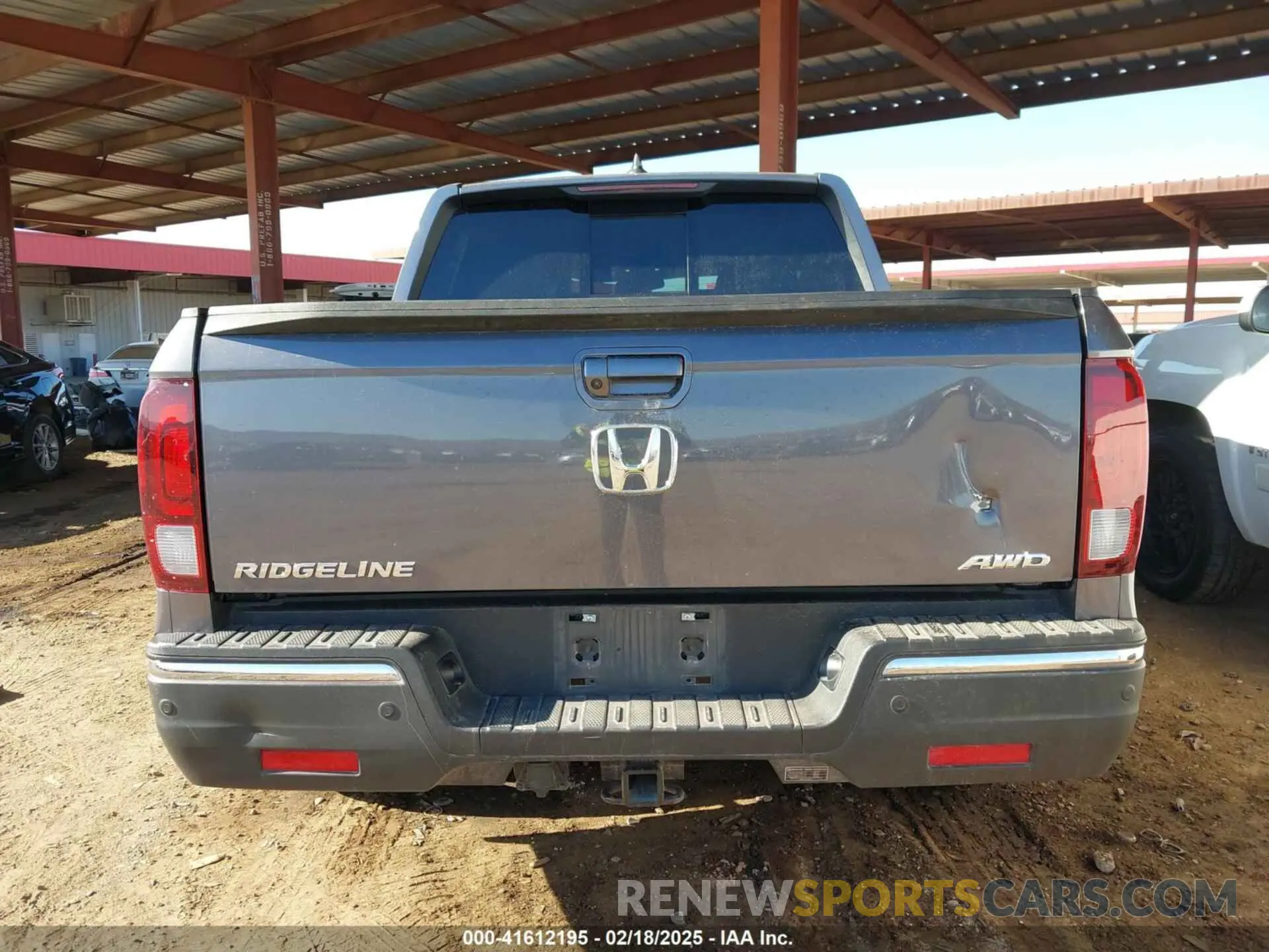 16 Photograph of a damaged car 5FPYK3F70LB007207 HONDA RIDGELINE 2020