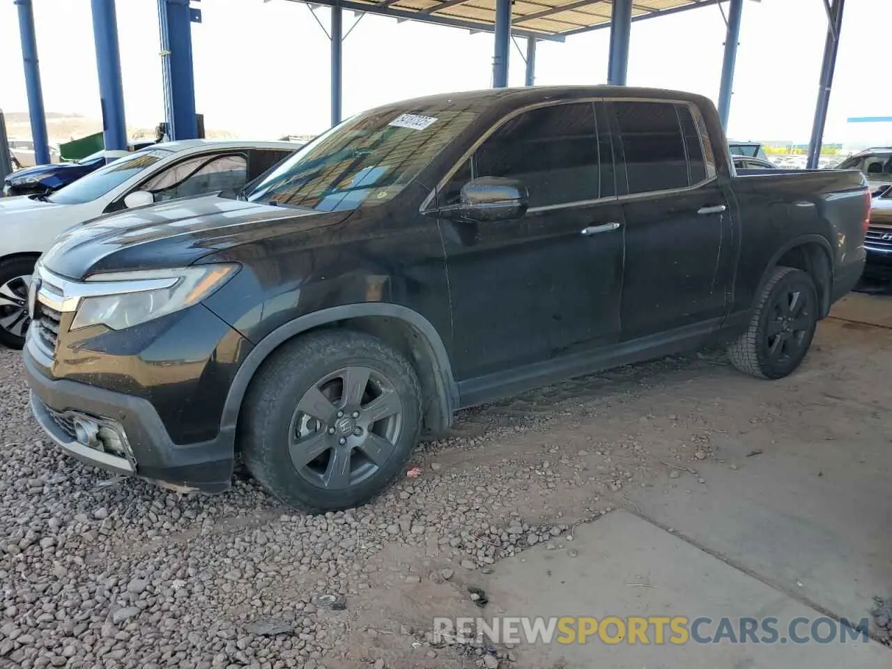 1 Photograph of a damaged car 5FPYK3F75LB009423 HONDA RIDGELINE 2020