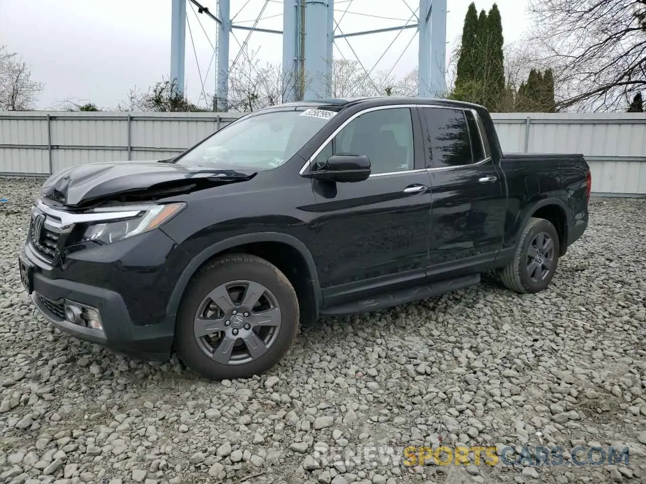 1 Photograph of a damaged car 5FPYK3F77LB006653 HONDA RIDGELINE 2020