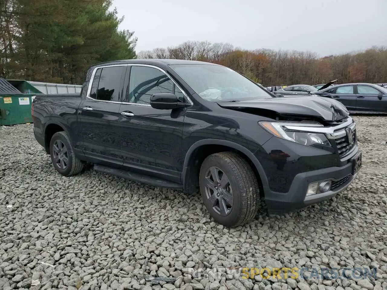 4 Photograph of a damaged car 5FPYK3F77LB006653 HONDA RIDGELINE 2020