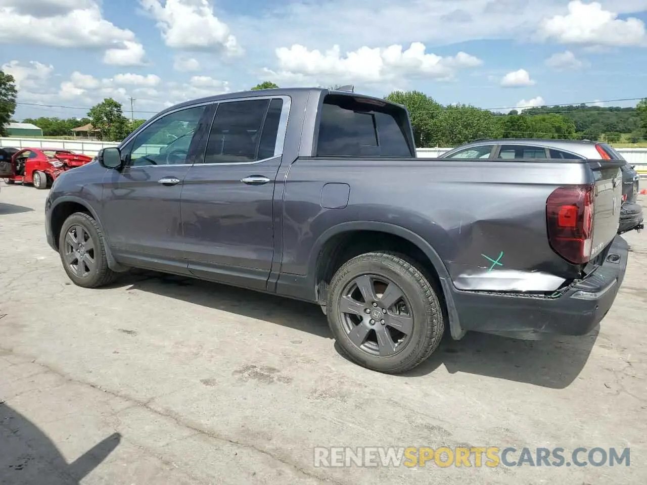2 Photograph of a damaged car 5FPYK3F77LB012808 HONDA RIDGELINE 2020