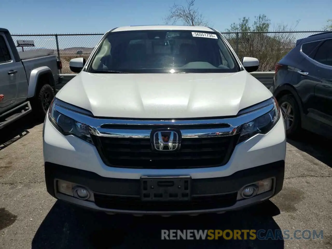 5 Photograph of a damaged car 5FPYK3F79LB011109 HONDA RIDGELINE 2020