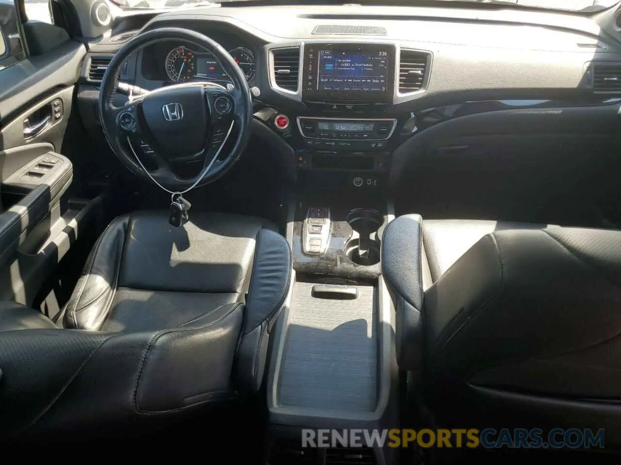 8 Photograph of a damaged car 5FPYK3F7XLB004671 HONDA RIDGELINE 2020
