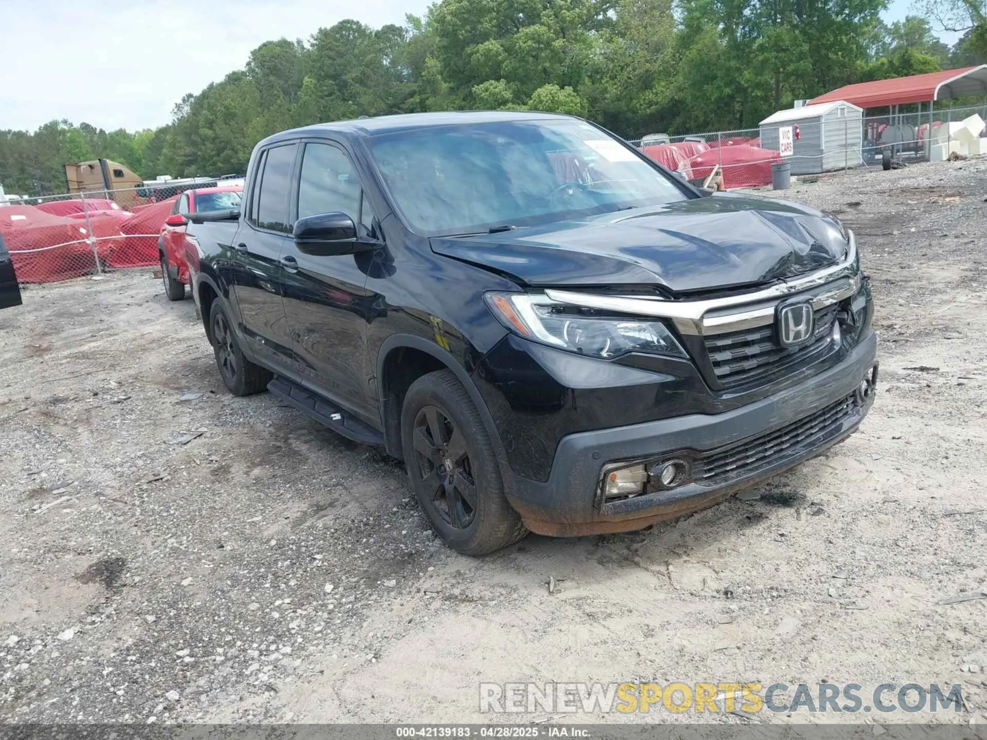 1 Photograph of a damaged car 5FPYK3F85LB006322 HONDA RIDGELINE 2020