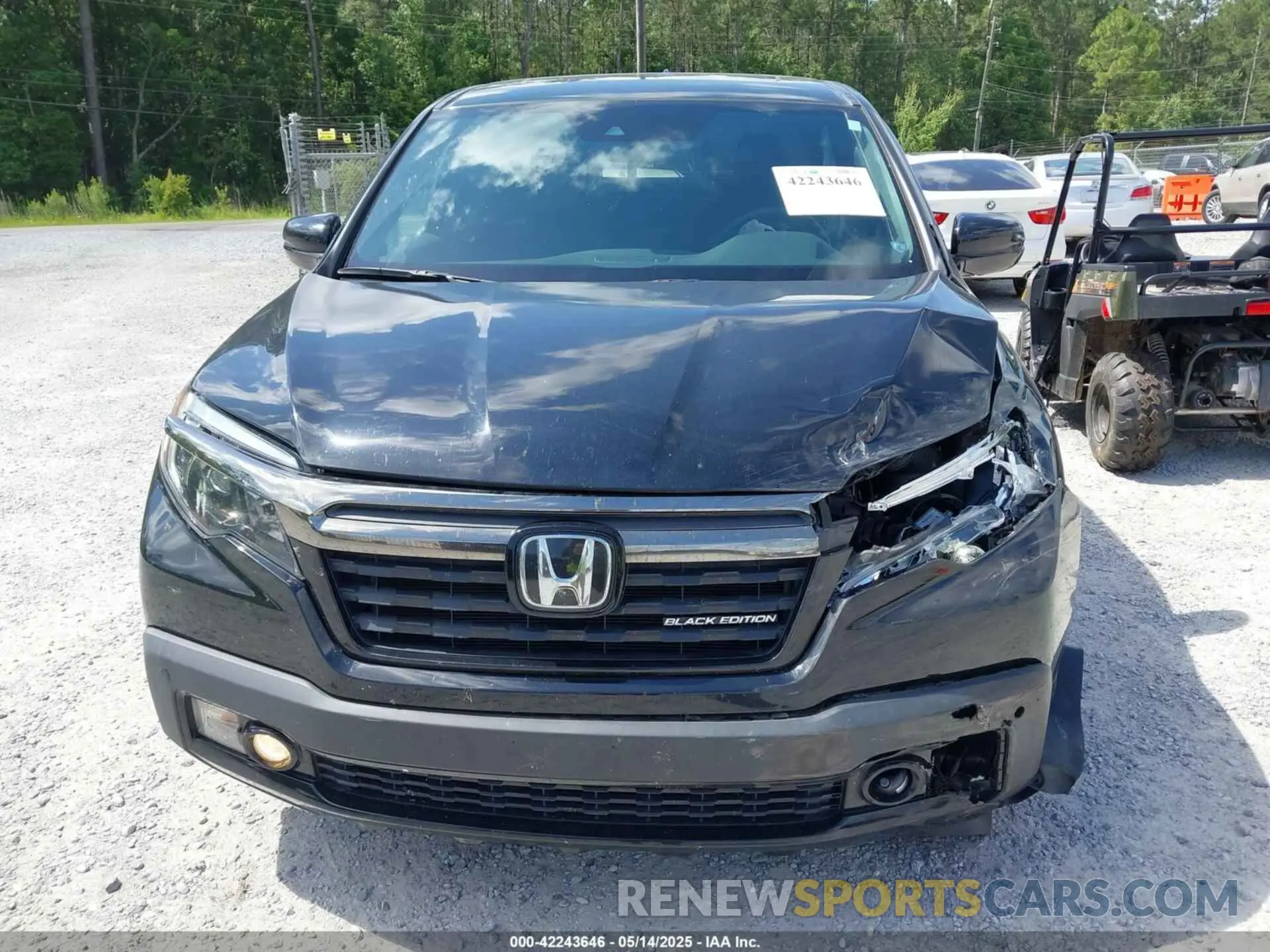 6 Photograph of a damaged car 5FPYK3F87LB025146 HONDA RIDGELINE 2020