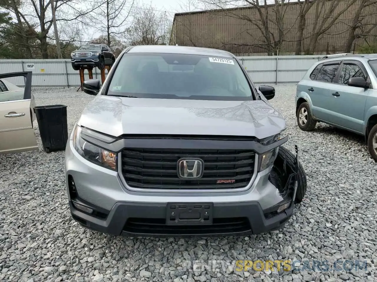 5 Photograph of a damaged car 5FPYK3F11MB003051 HONDA RIDGELINE 2021