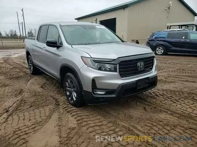 13 Photograph of a damaged car 5FPYK3F11MB015510 HONDA RIDGELINE 2021