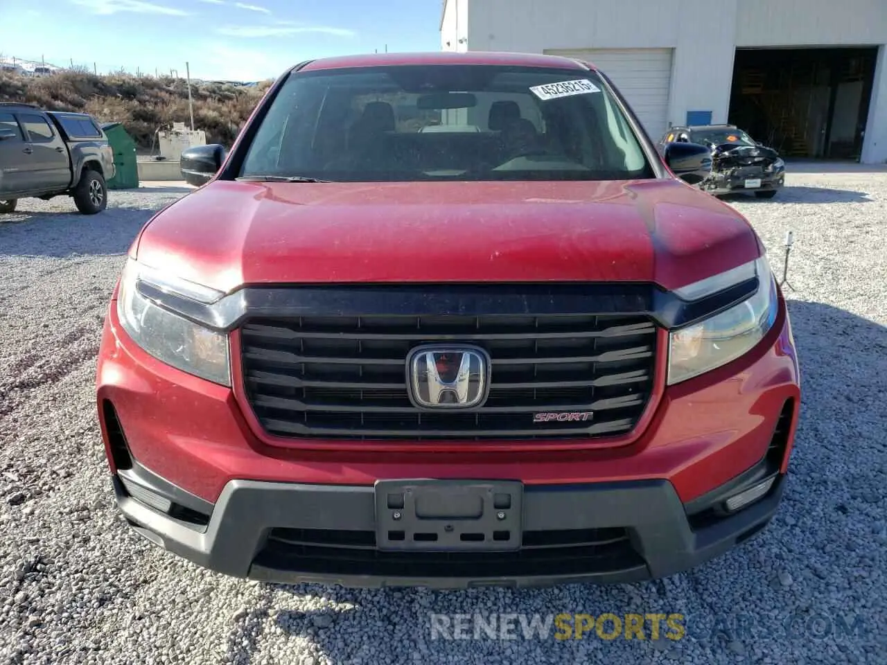 5 Photograph of a damaged car 5FPYK3F11MB015863 HONDA RIDGELINE 2021