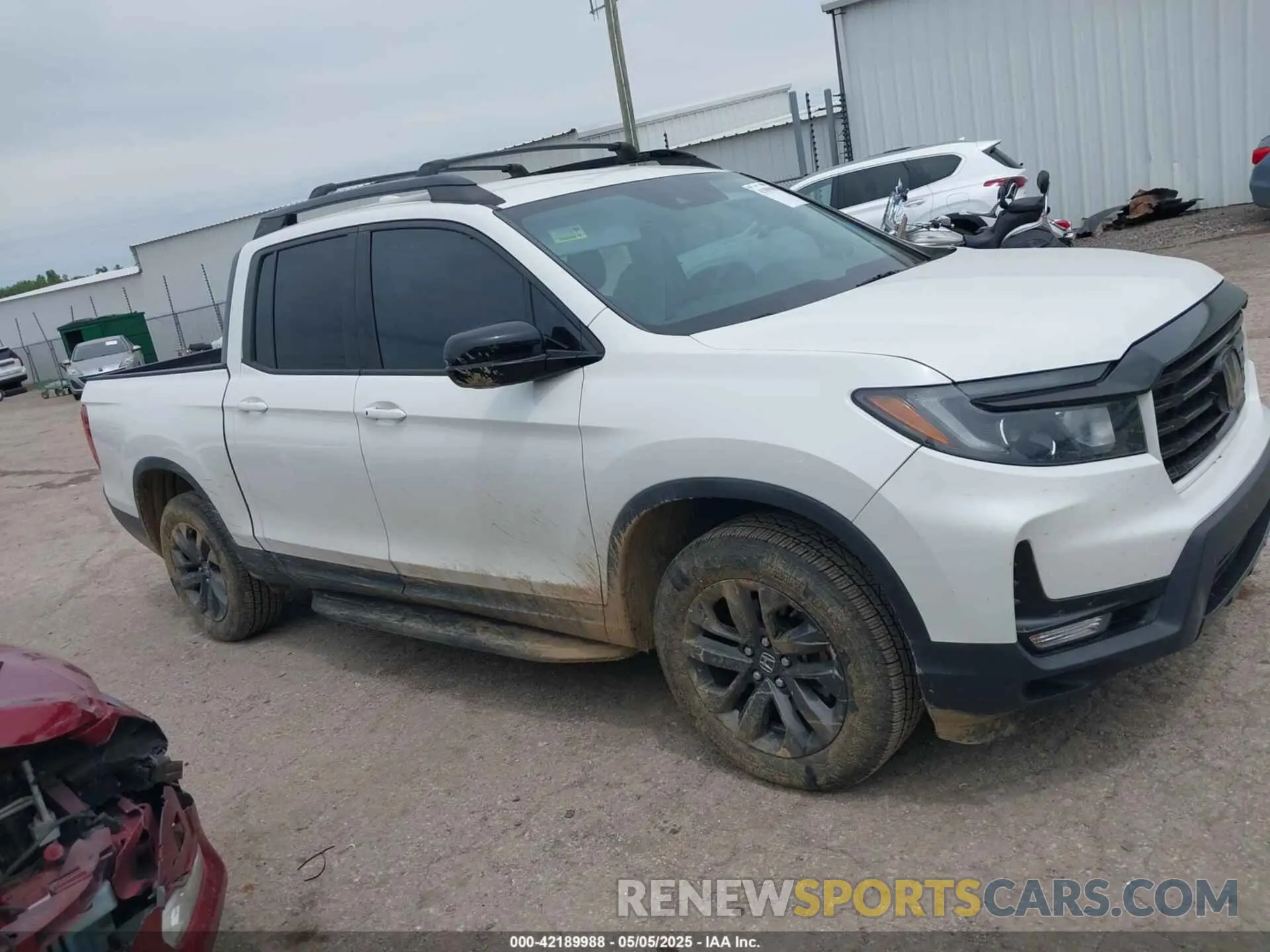 13 Photograph of a damaged car 5FPYK3F12MB000644 HONDA RIDGELINE 2021