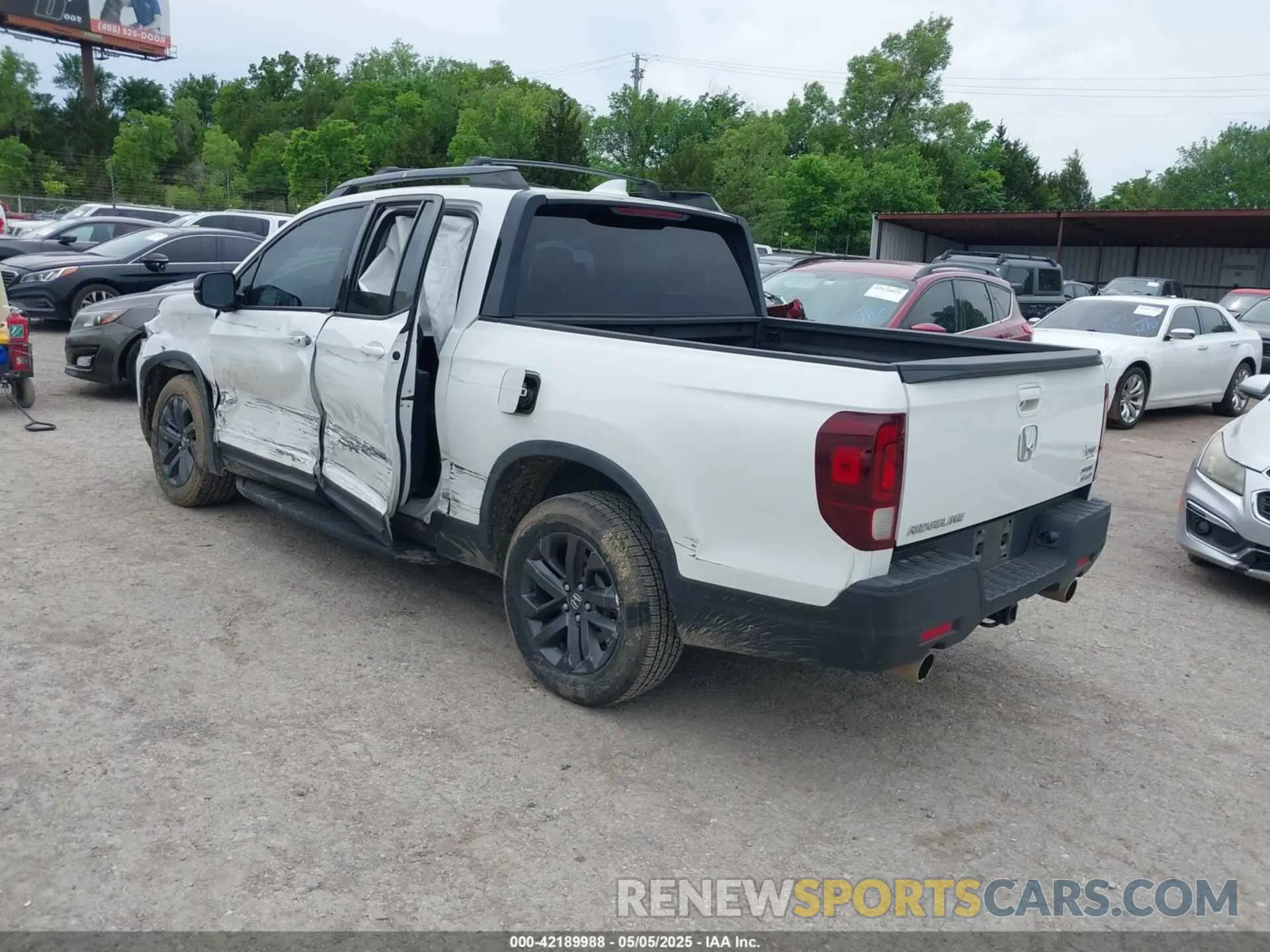 3 Photograph of a damaged car 5FPYK3F12MB000644 HONDA RIDGELINE 2021