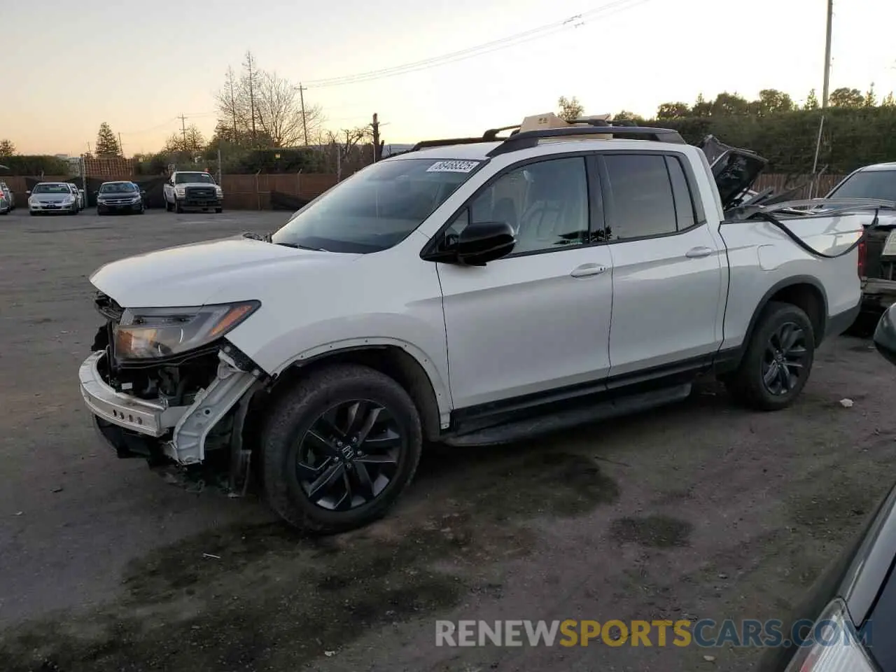 1 Photograph of a damaged car 5FPYK3F13MB000426 HONDA RIDGELINE 2021