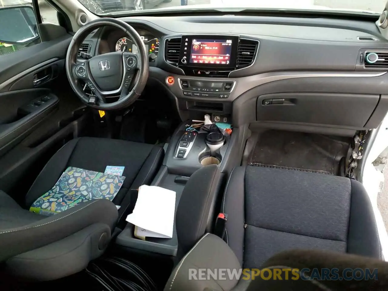 8 Photograph of a damaged car 5FPYK3F13MB000426 HONDA RIDGELINE 2021
