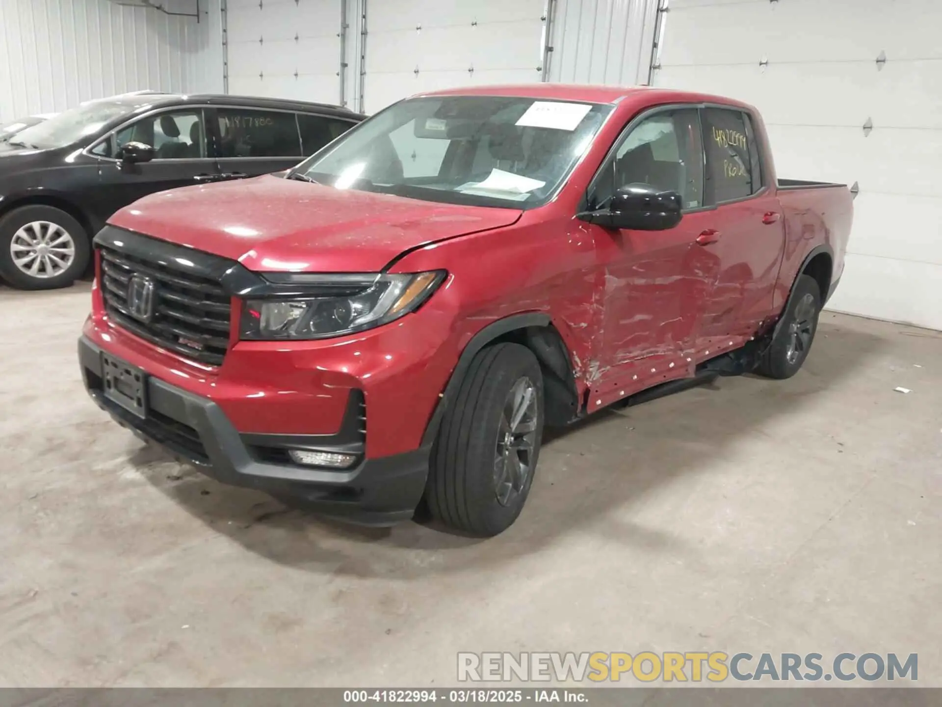 2 Photograph of a damaged car 5FPYK3F13MB009577 HONDA RIDGELINE 2021